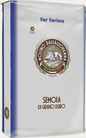 Dallagiovanna Semola Rimacinata csomagolás