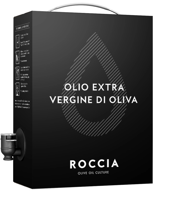 Olio Roccia extraszűz olívaolaj 3 literes bag-in-box kiszerelésben, csappal